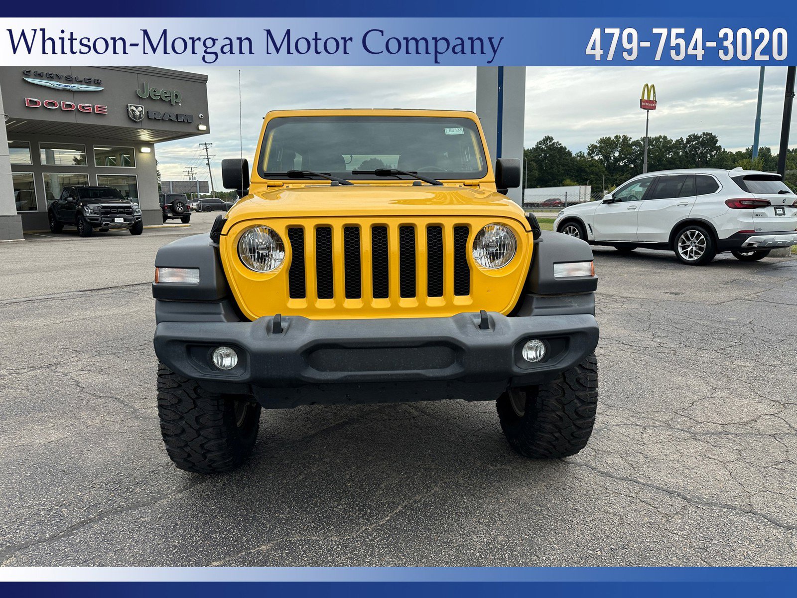 Used 2021 Jeep Wrangler Unlimited Sport S with VIN 1C4HJXDN0MW503027 for sale in Clarksville, AR