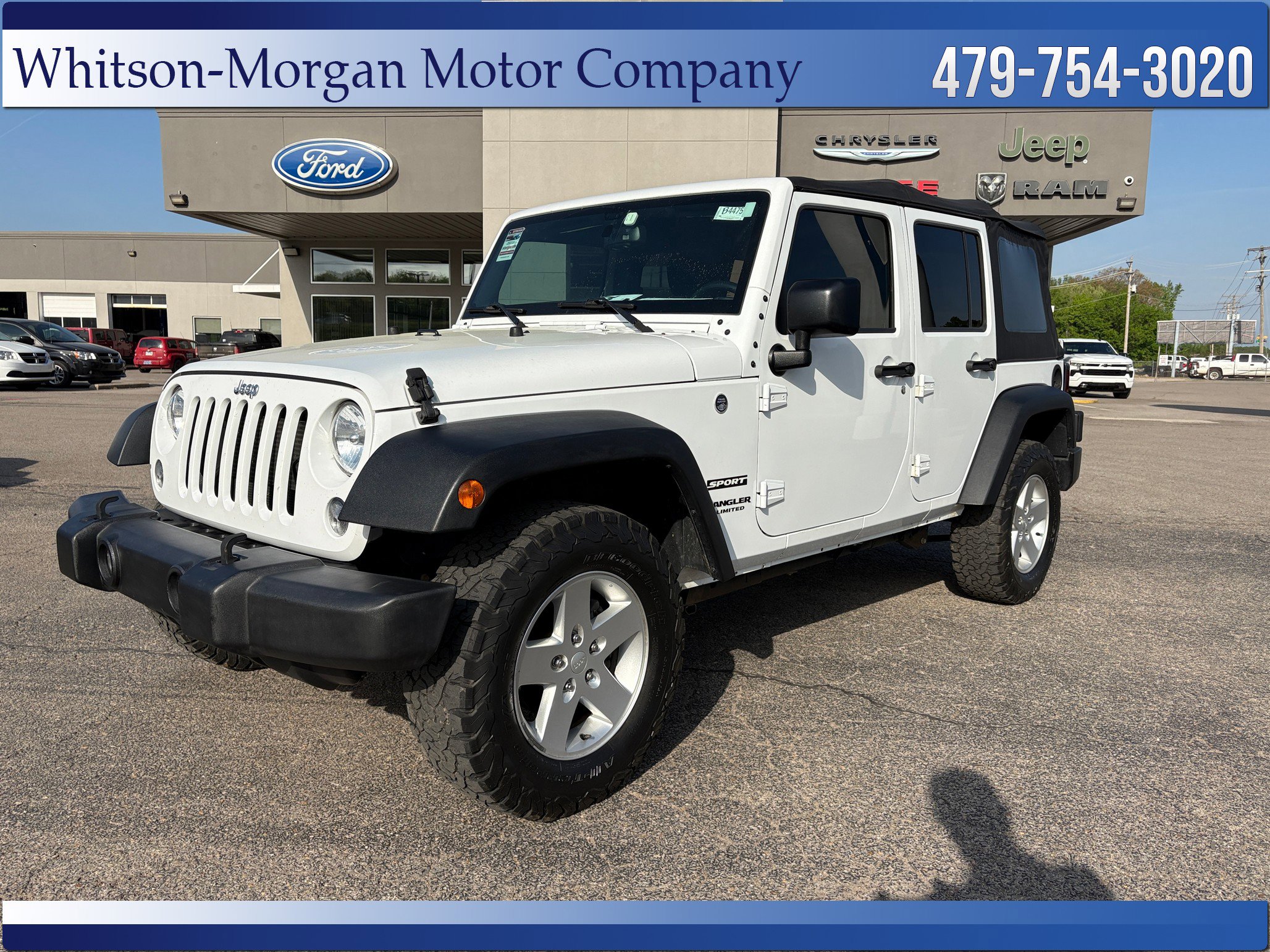 2016 Jeep Wrangler Unlimited Sport S