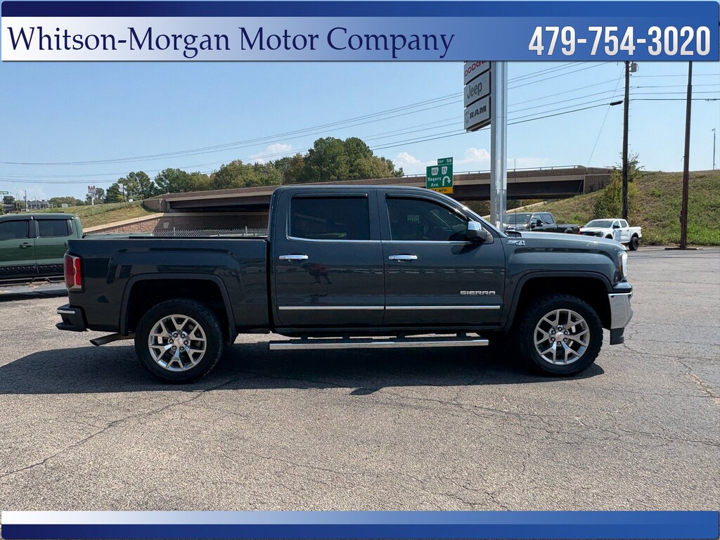 Used 2018 GMC Sierra 1500 SLT 4WD Crew Cab 143.5 SLT