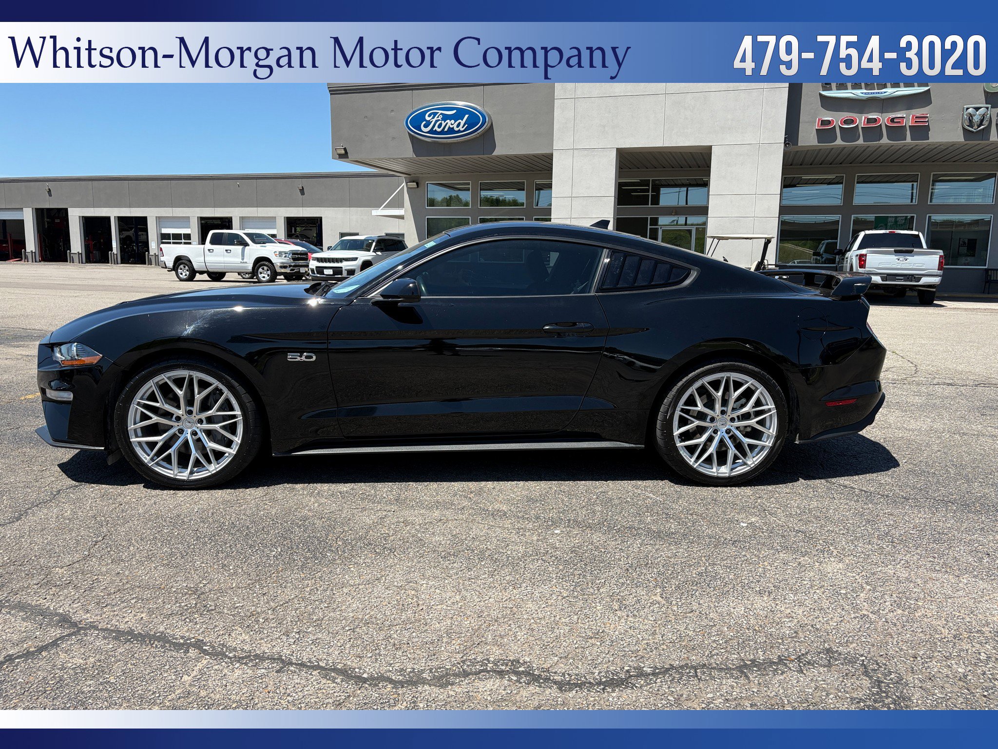 Used 2021 Ford Mustang GT with VIN 1FA6P8CF5M5140631 for sale in Clarksville, AR