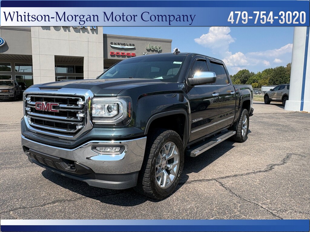 Used 2018 GMC Sierra 1500 SLT 4WD Crew Cab 143.5 SLT