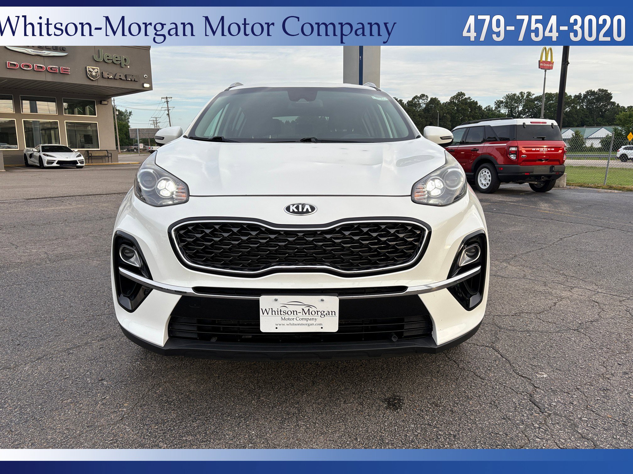 Used 2020 Kia Sportage EX with VIN KNDPN3AC8L7694362 for sale in Clarksville, AR