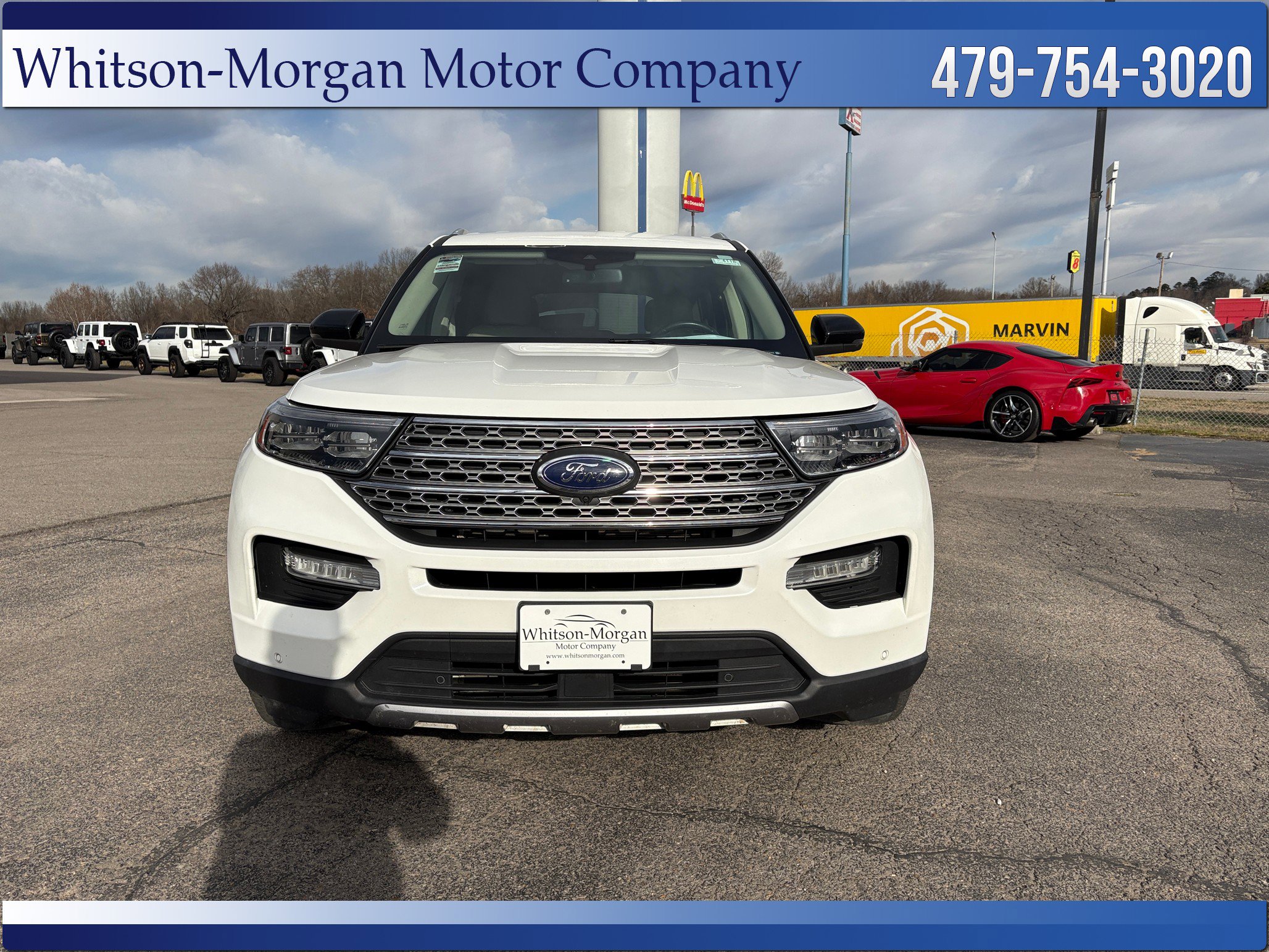 Used 2020 Ford Explorer Limited with VIN 1FMSK7FH8LGA10730 for sale in Clarksville, AR