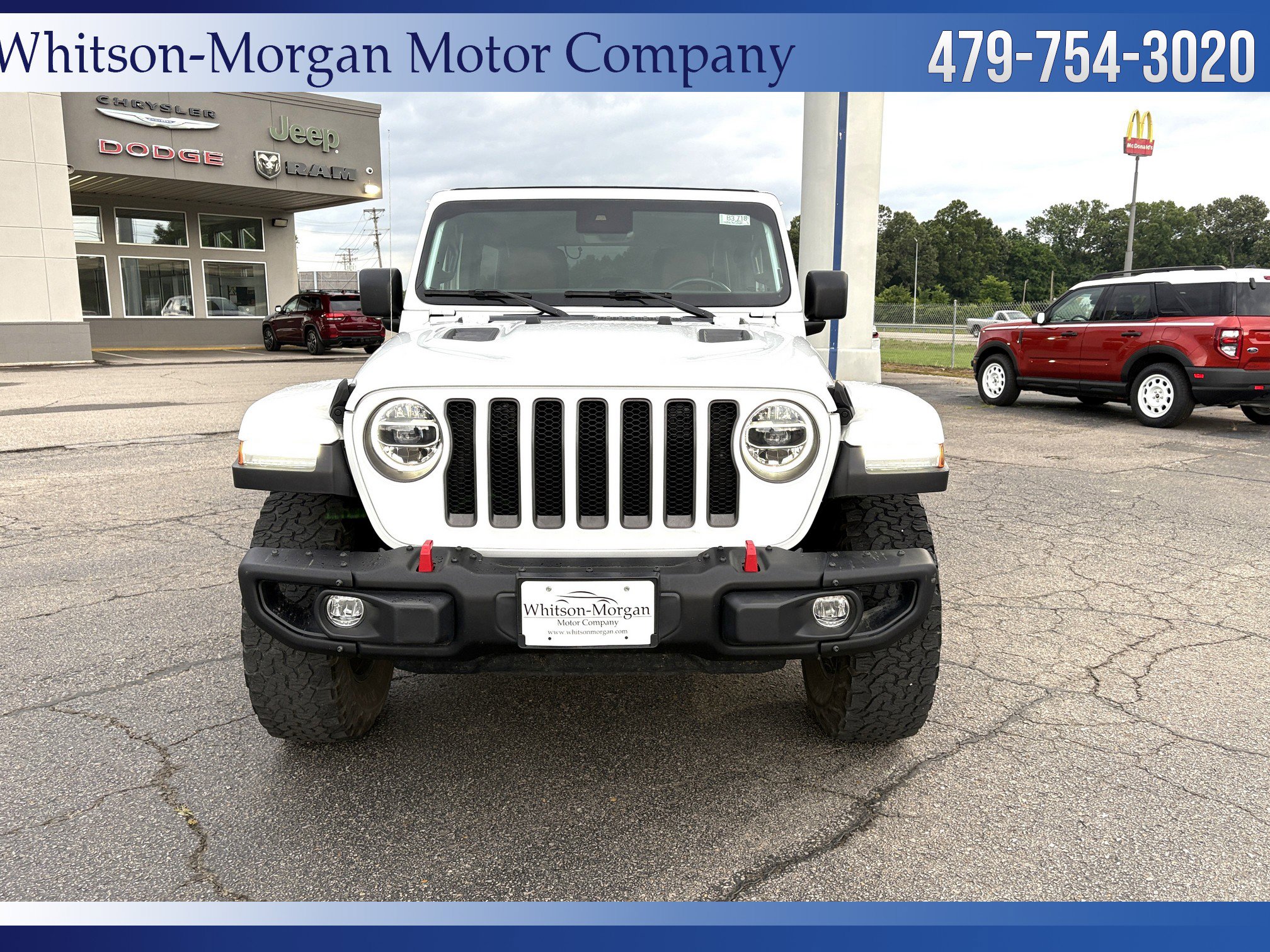 Used 2021 Jeep Wrangler Unlimited Rubicon with VIN 1C4HJXFN9MW648970 for sale in Clarksville, AR
