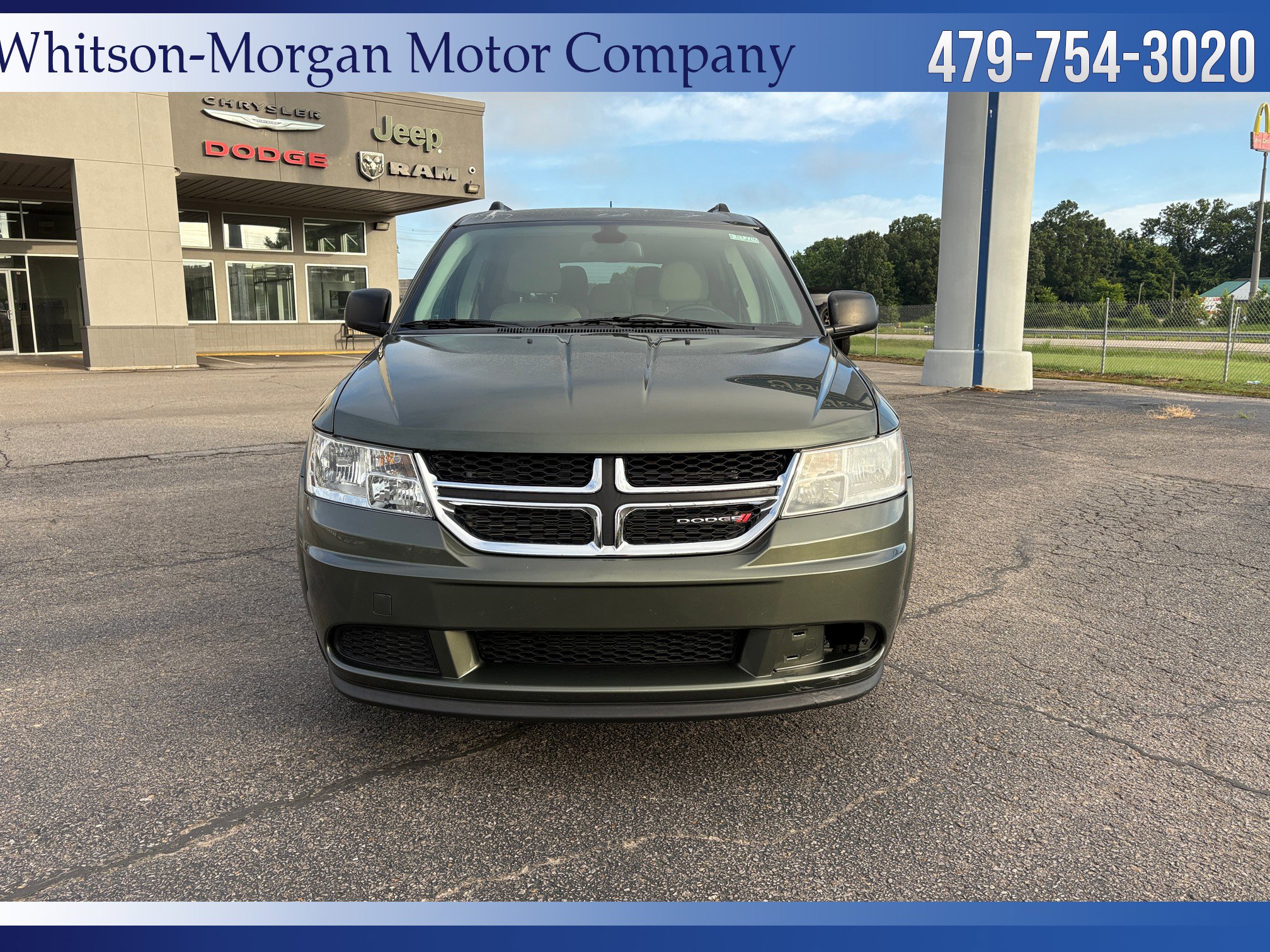 Used 2018 Dodge Journey SE with VIN 3C4PDCAB5JT529713 for sale in Clarksville, AR