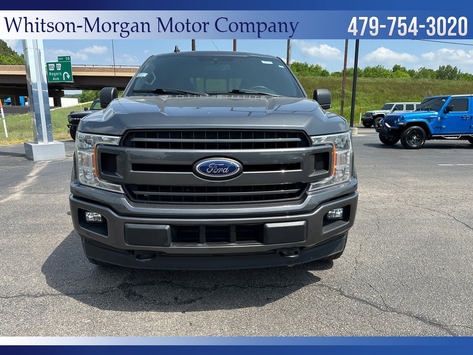 Used 2019 Ford F-150 XLT with VIN 1FTEW1EP6KFC06326 for sale in Little Rock