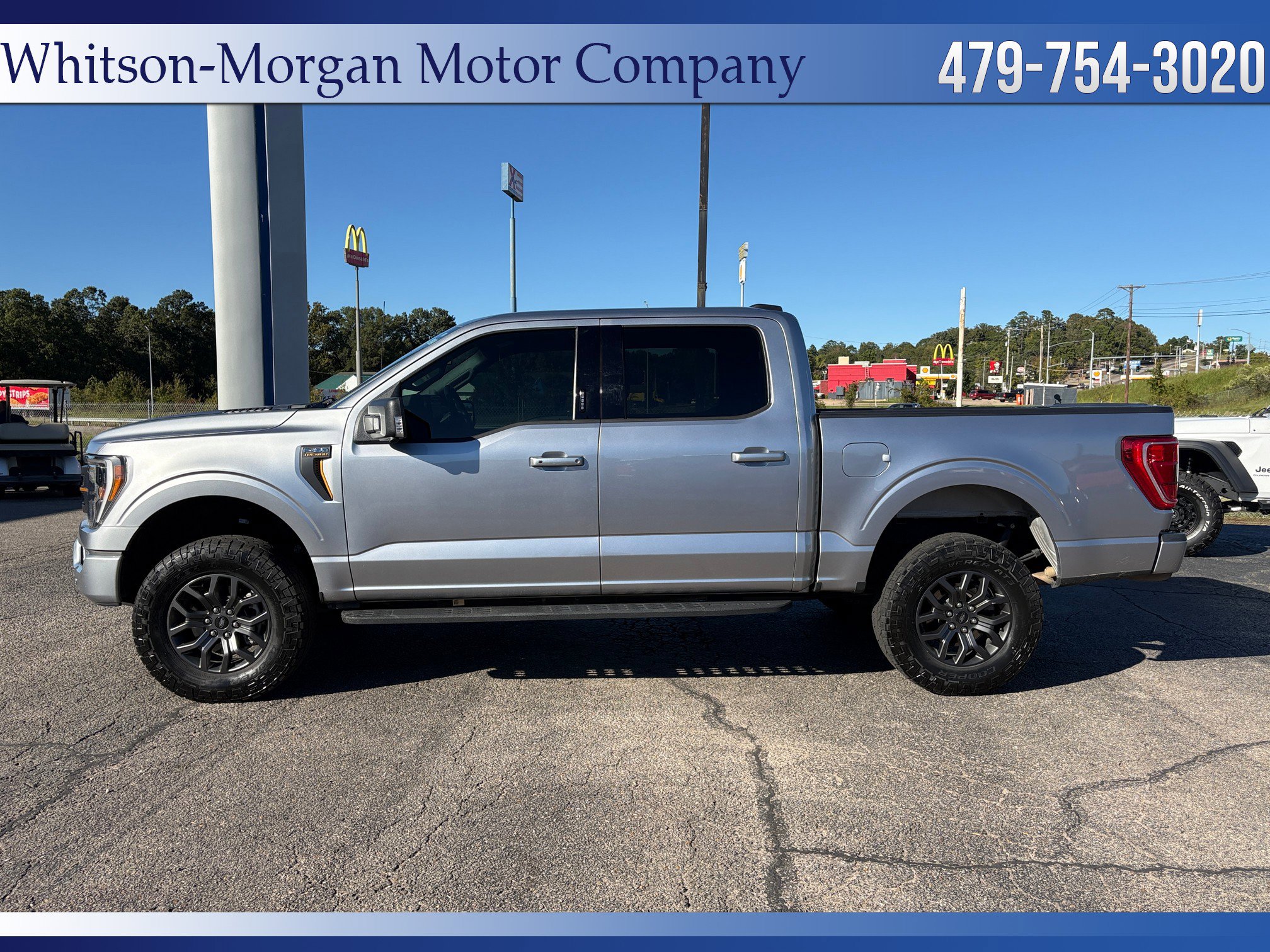 Used 2021 Ford F-150 Tremor with VIN 1FTEW1E82MFC77003 for sale in Little Rock