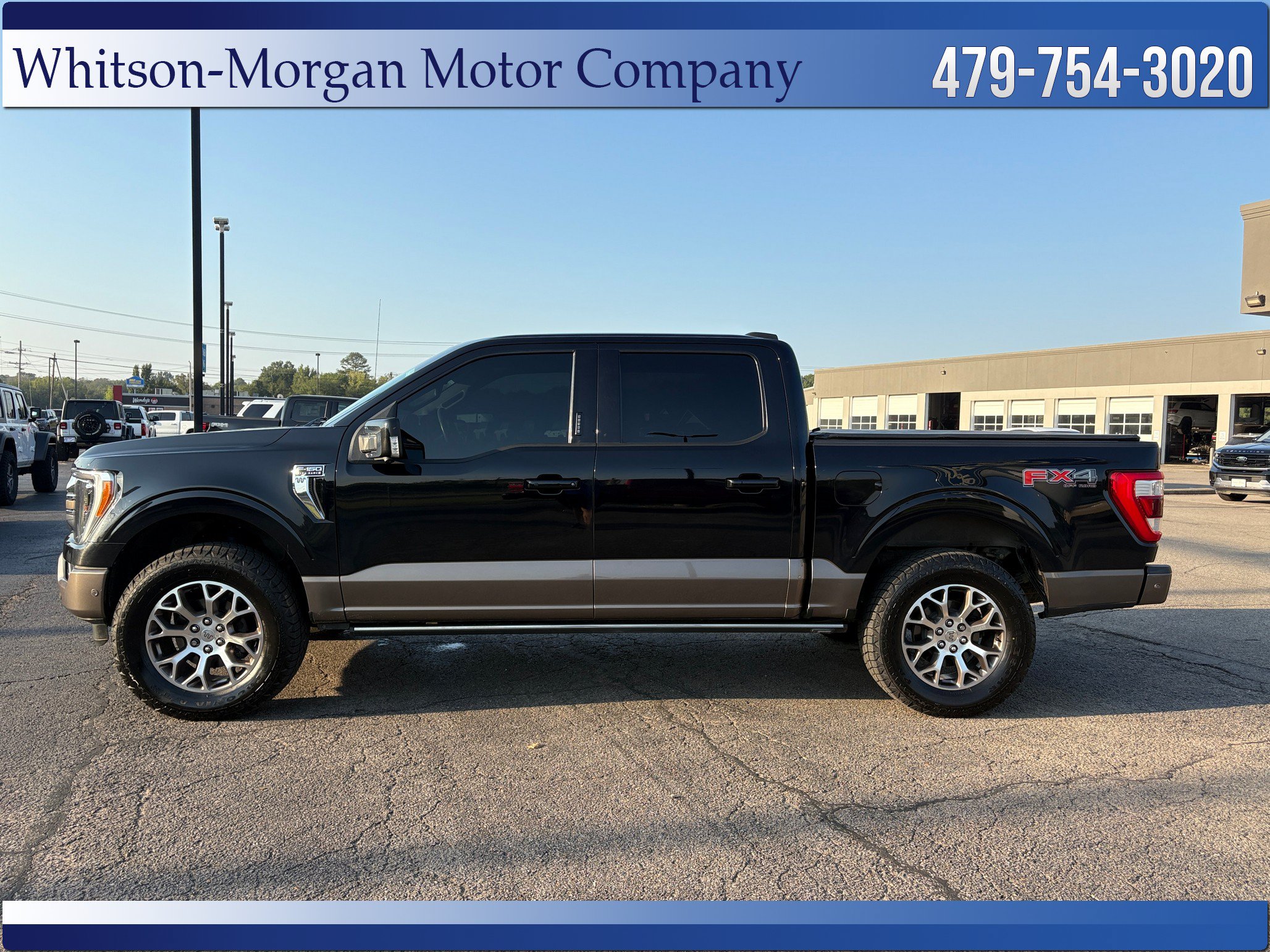 Used 2021 Ford F-150 King Ranch with VIN 1FTFW1E80MFA59212 for sale in Little Rock