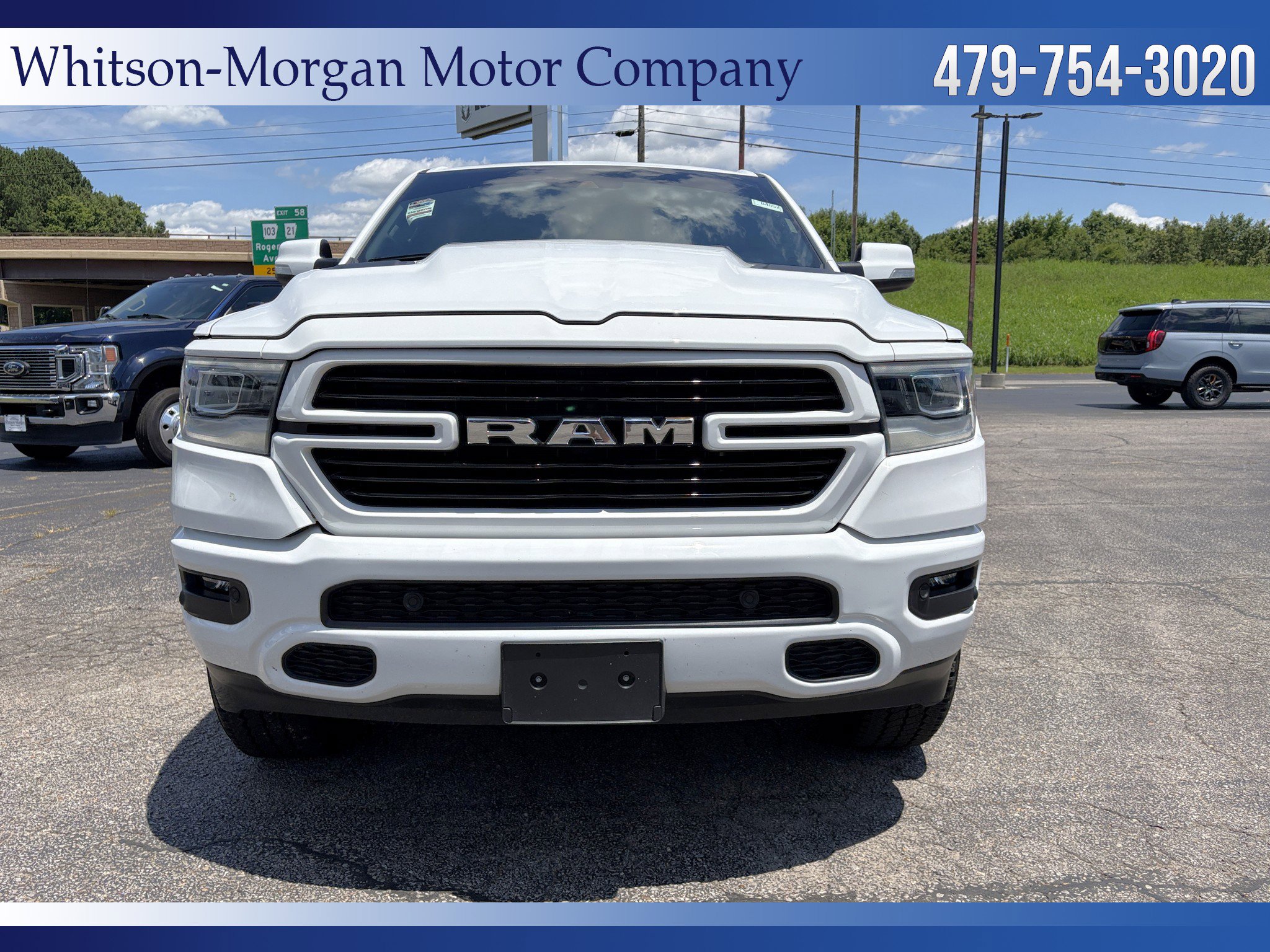 Used 2022 RAM Ram 1500 Pickup Laramie with VIN 1C6SRFJT5NN170091 for sale in Little Rock