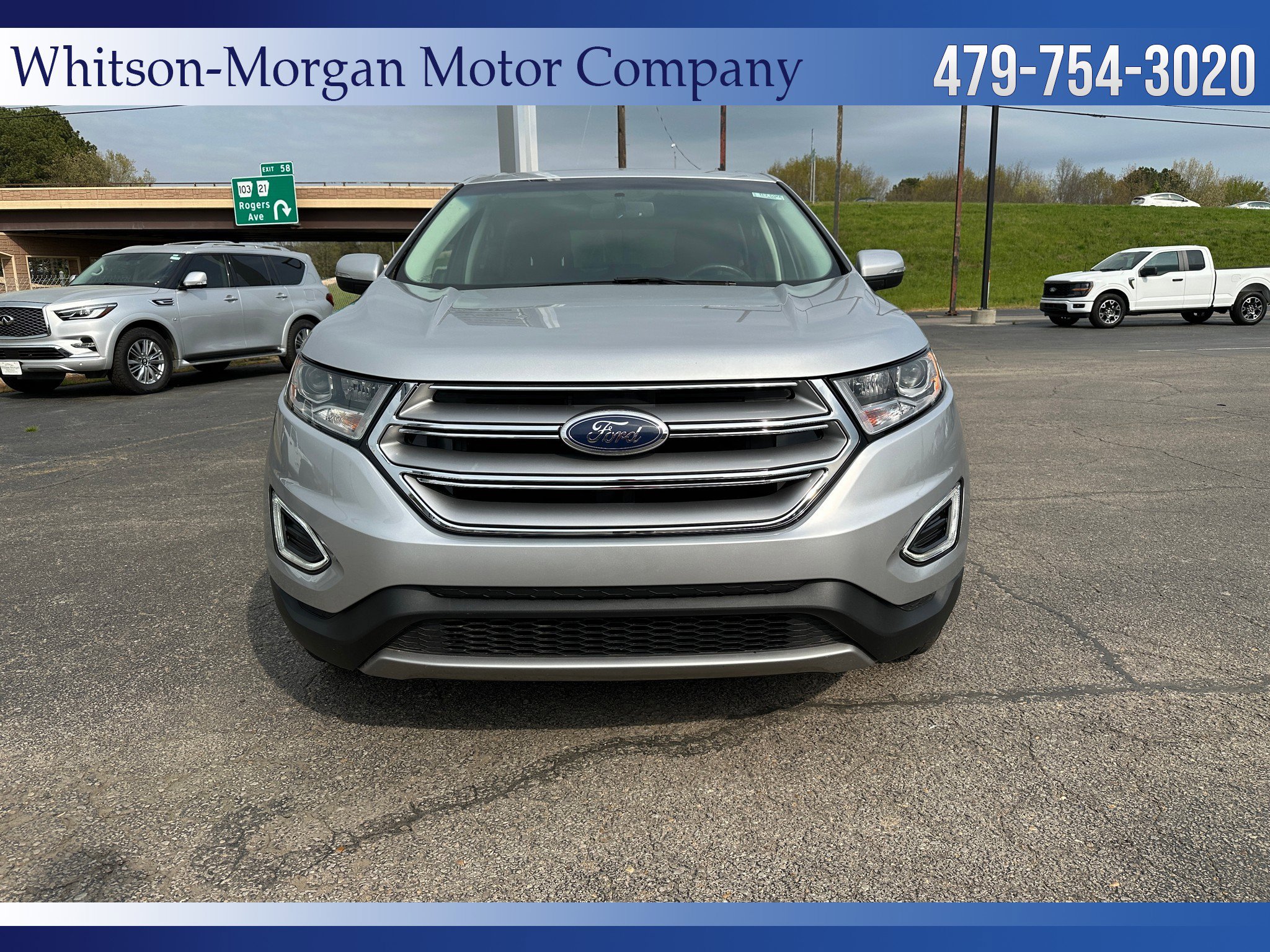 Used 2018 Ford Edge Titanium with VIN 2FMPK4K97JBB10647 for sale in Clarksville, AR