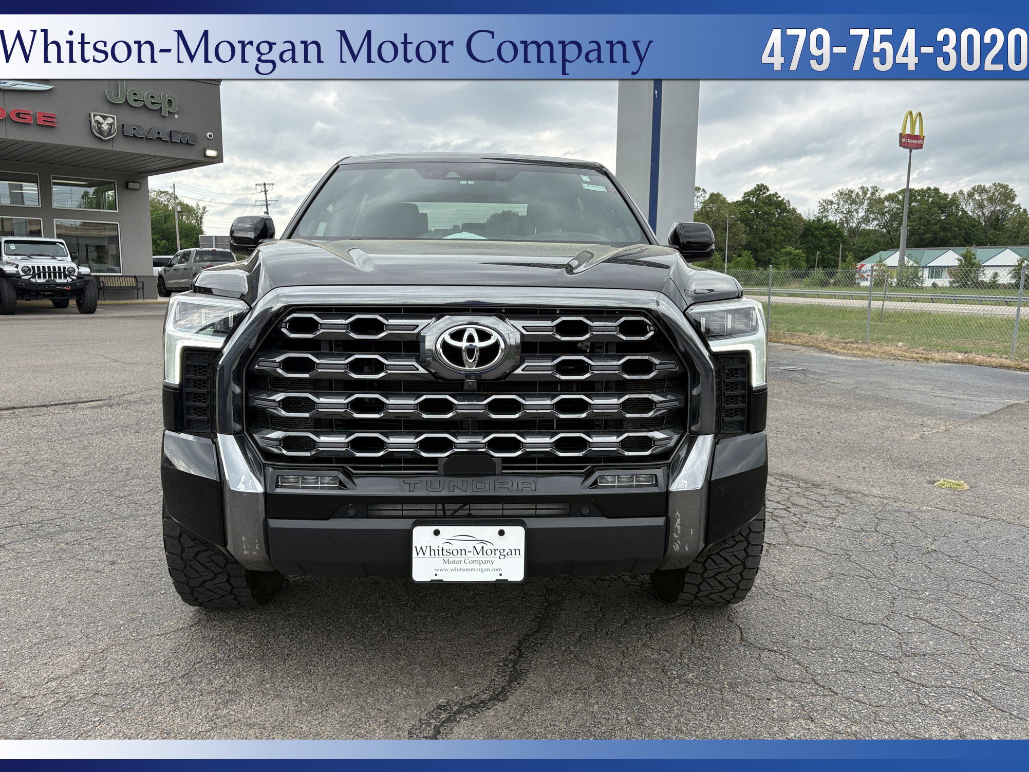 Used 2024 Toyota Tundra Platinum with VIN 5TFNA5AB4RX036083 for sale in Little Rock
