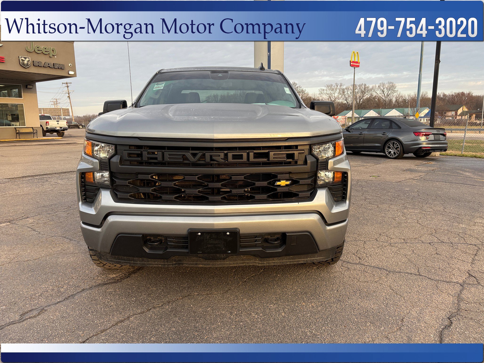 Used 2024 Chevrolet Silverado 1500 Custom with VIN 3GCPDBEK5RG226035 for sale in Little Rock