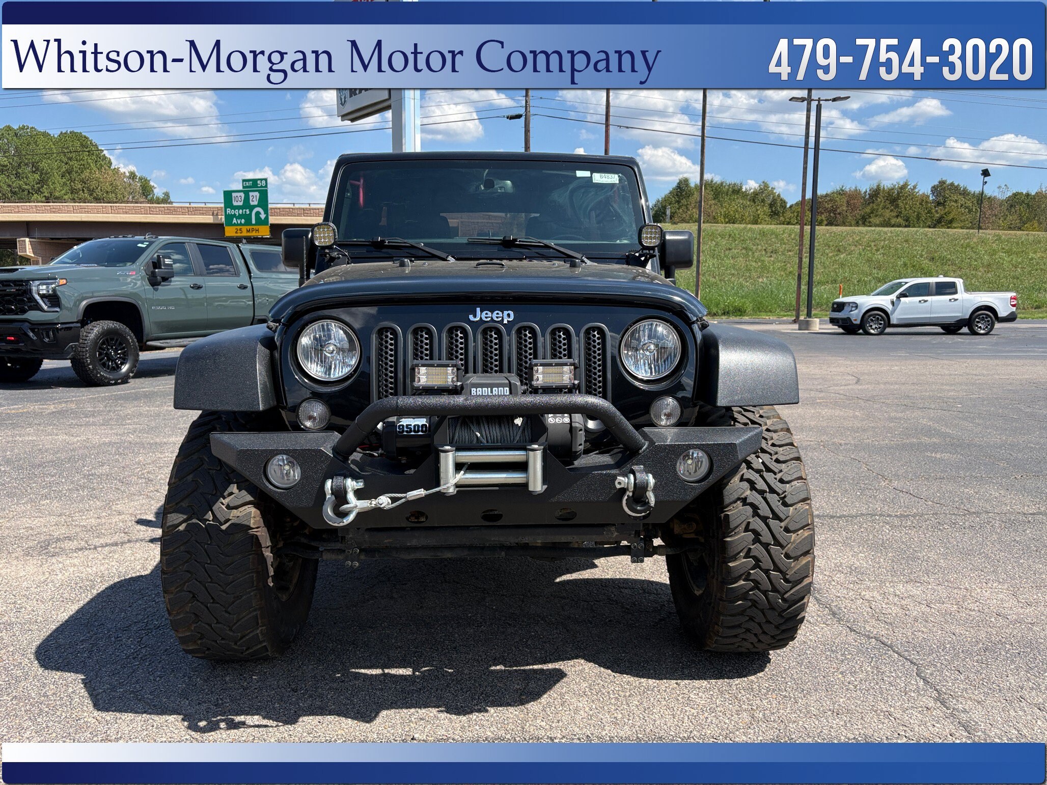 Used 2017 Jeep Wrangler Unlimited Sport S with VIN 1C4BJWDG0HL608496 for sale in Clarksville, AR