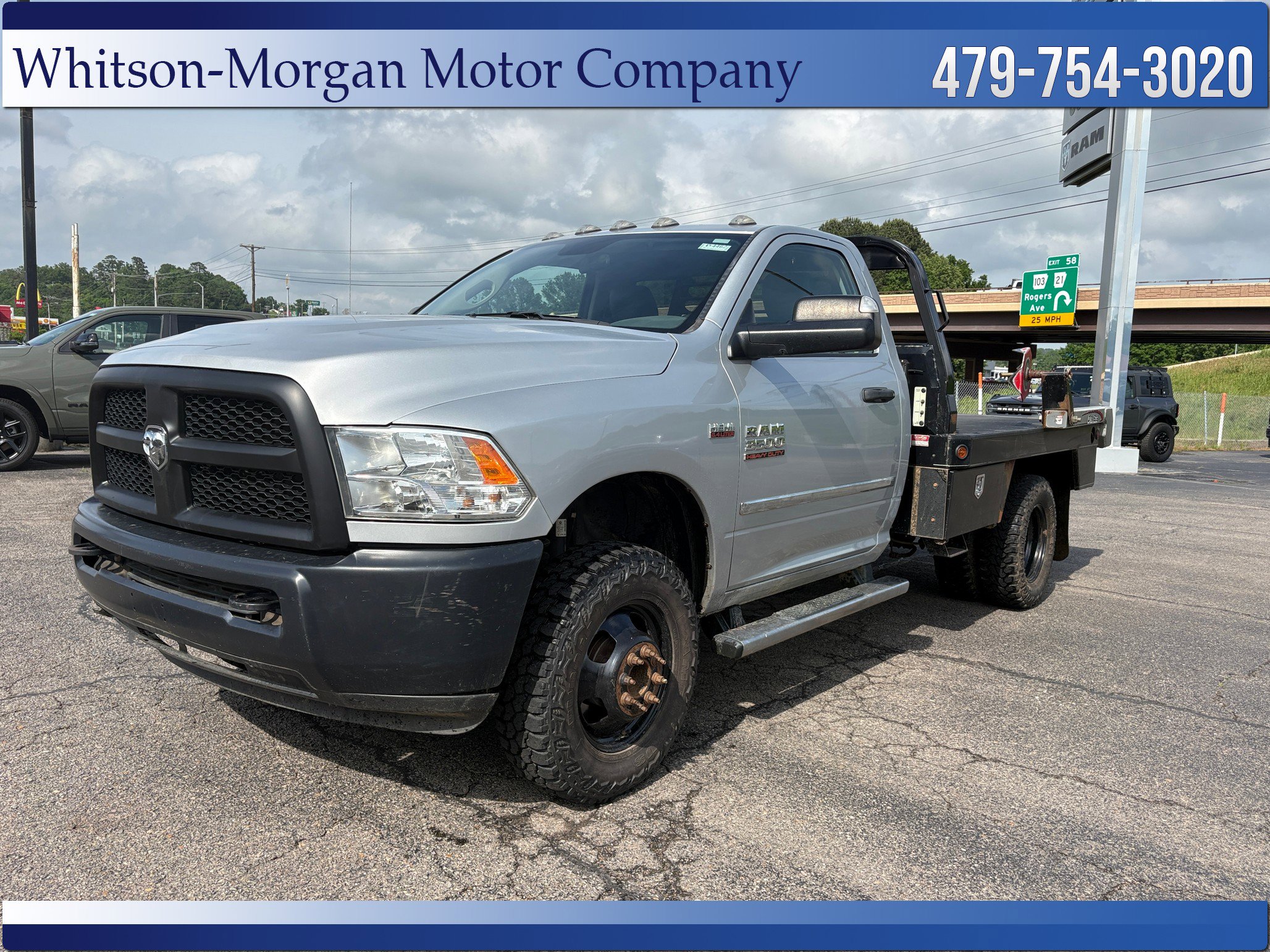 2018 RAM 3500 Tradesman 4X4 Regular Cab SWB DRW's photo