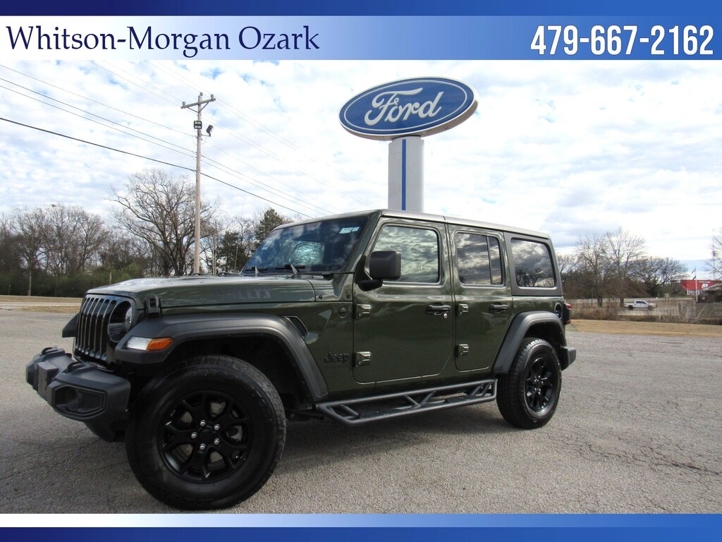 Used 2021 Jeep Wrangler Unlimited Willys Unlimited Willys 4x4