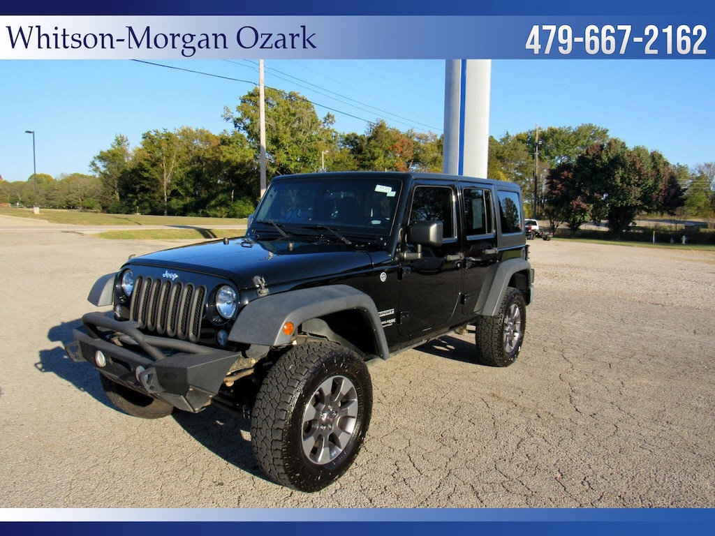 Used 2018 Jeep Wrangler JK Unlimited Sport Sport 4x4