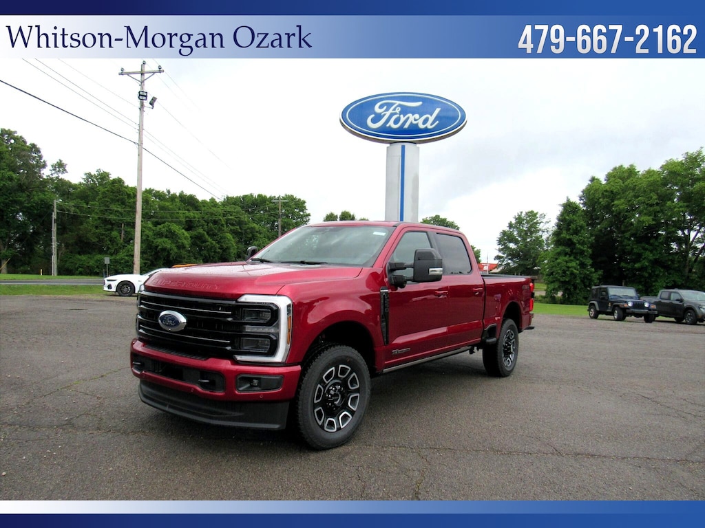 New 2026 Ford Super Duty F-250 SRW Platinum Platinum 4WD Crew Cab 6.75 Box
