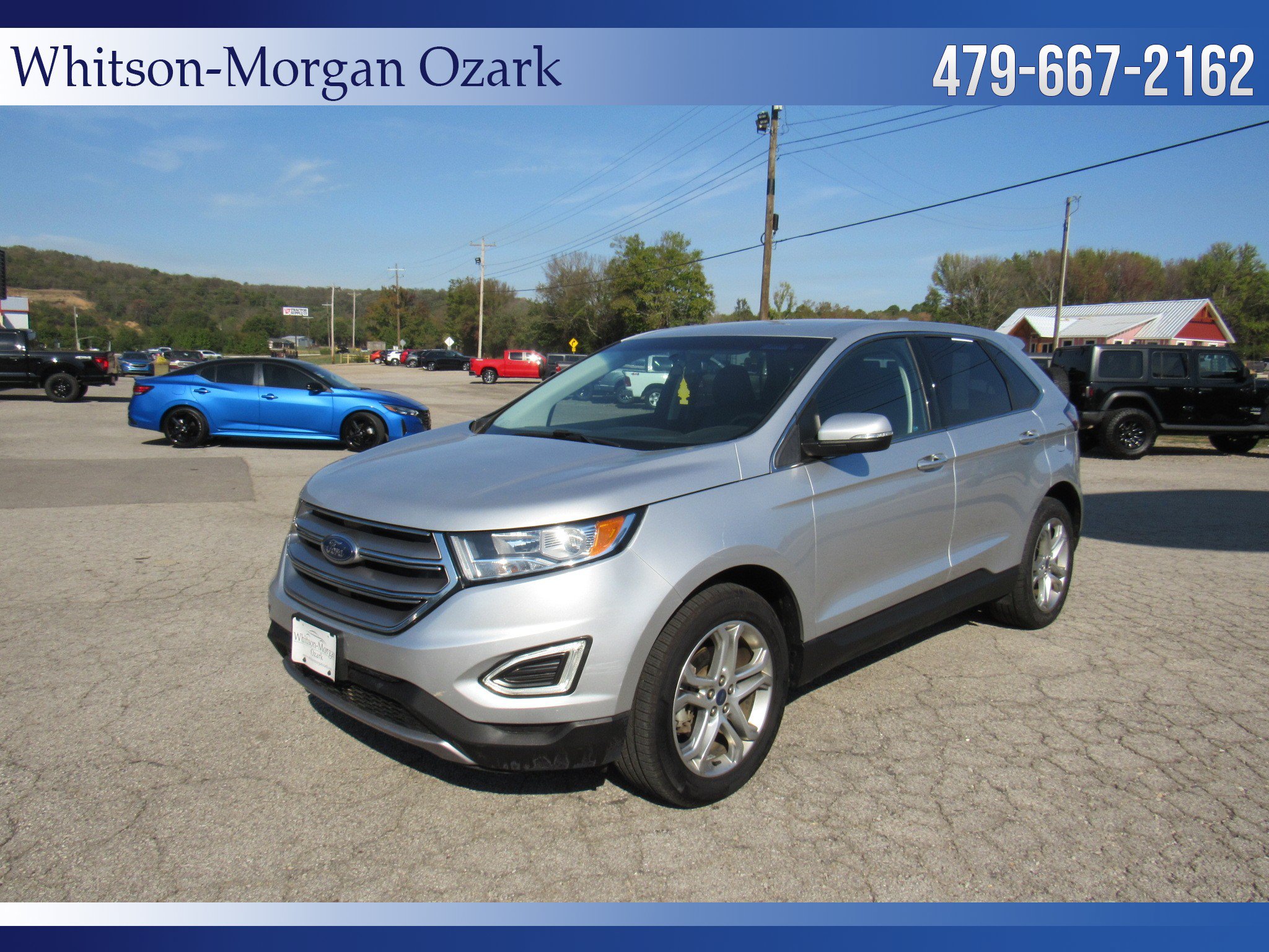 Used 2017 Ford Edge Titanium with VIN 2FMPK3K92HBB31684 for sale in Ozark, AR