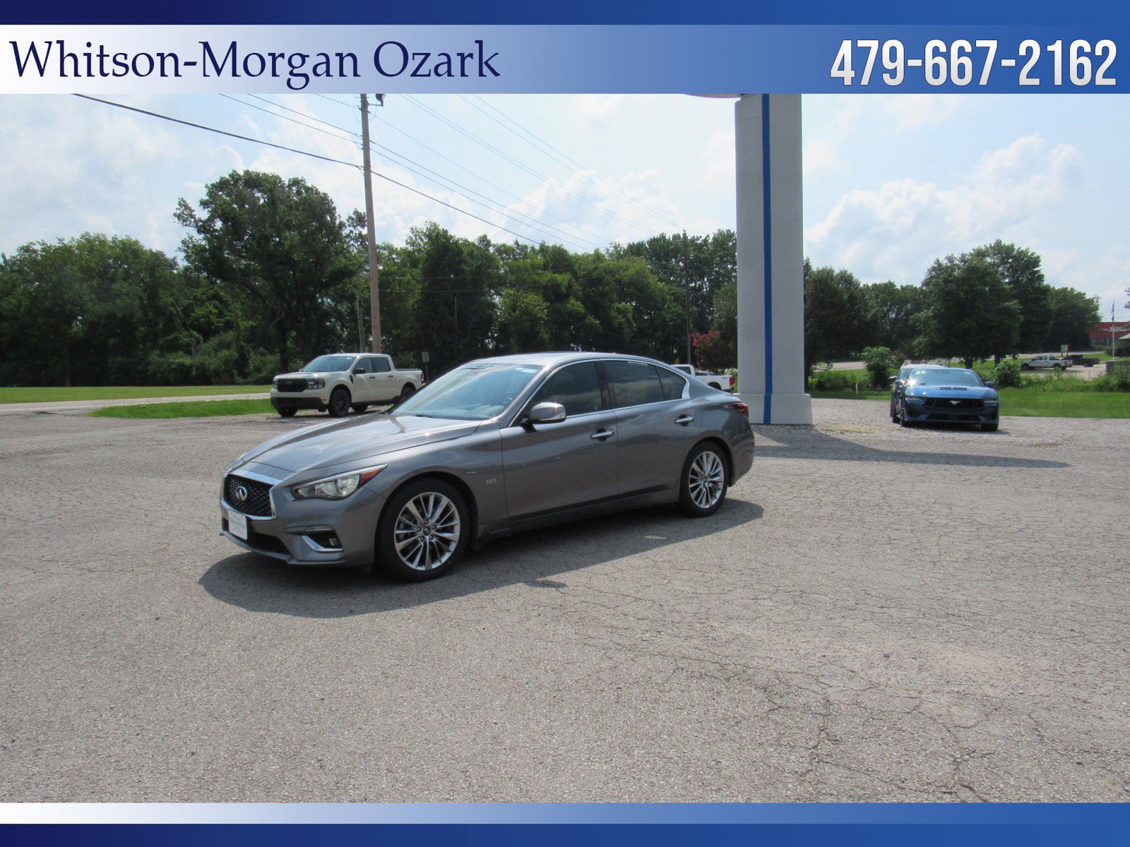 Used 2018 INFINITI Q50 LUXE with VIN JN1EV7AP6JM351990 for sale in Ozark, AR