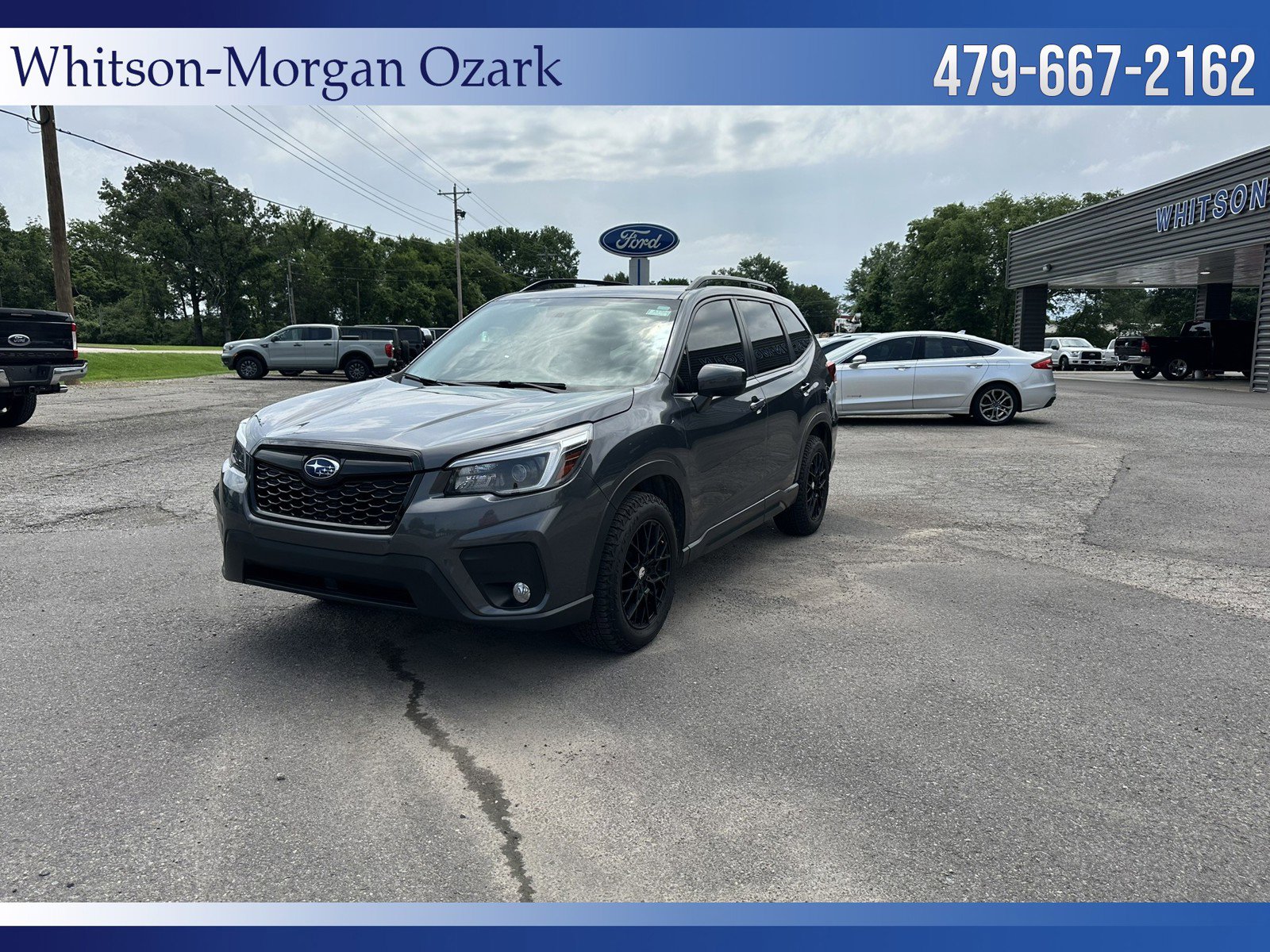 Used 2021 Subaru Forester Premium with VIN JF2SKAFC4MH401103 for sale in Ozark, AR