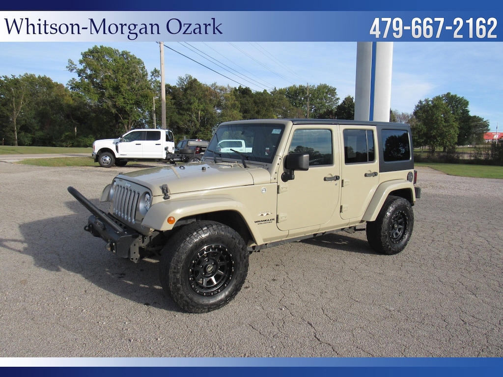 Used 2017 Jeep Wrangler Unlimited Sahara Sahara 4x4