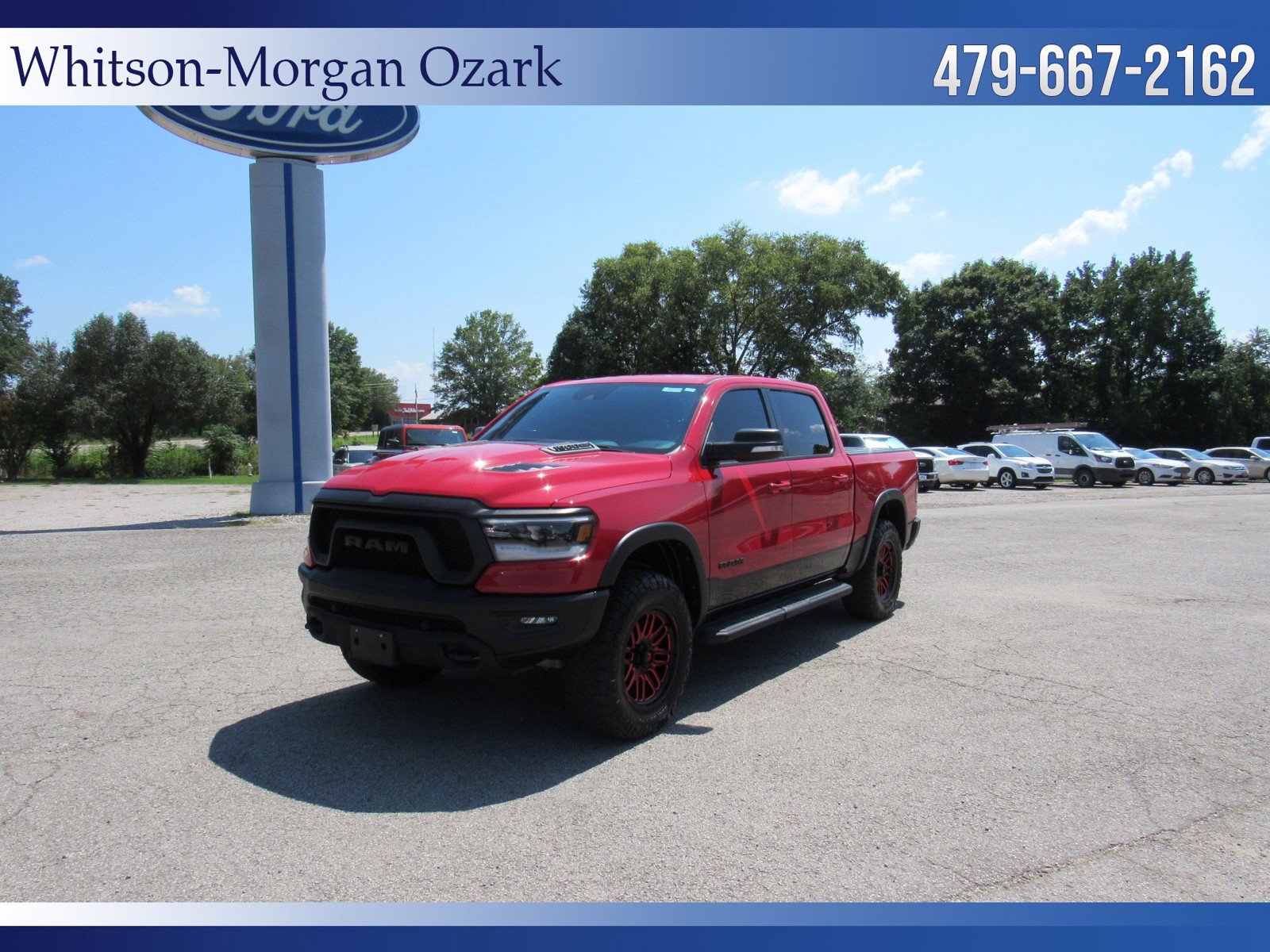 Used 2022 RAM Ram 1500 Pickup Rebel with VIN 1C6SRFLT8NN416953 for sale in Ozark, AR