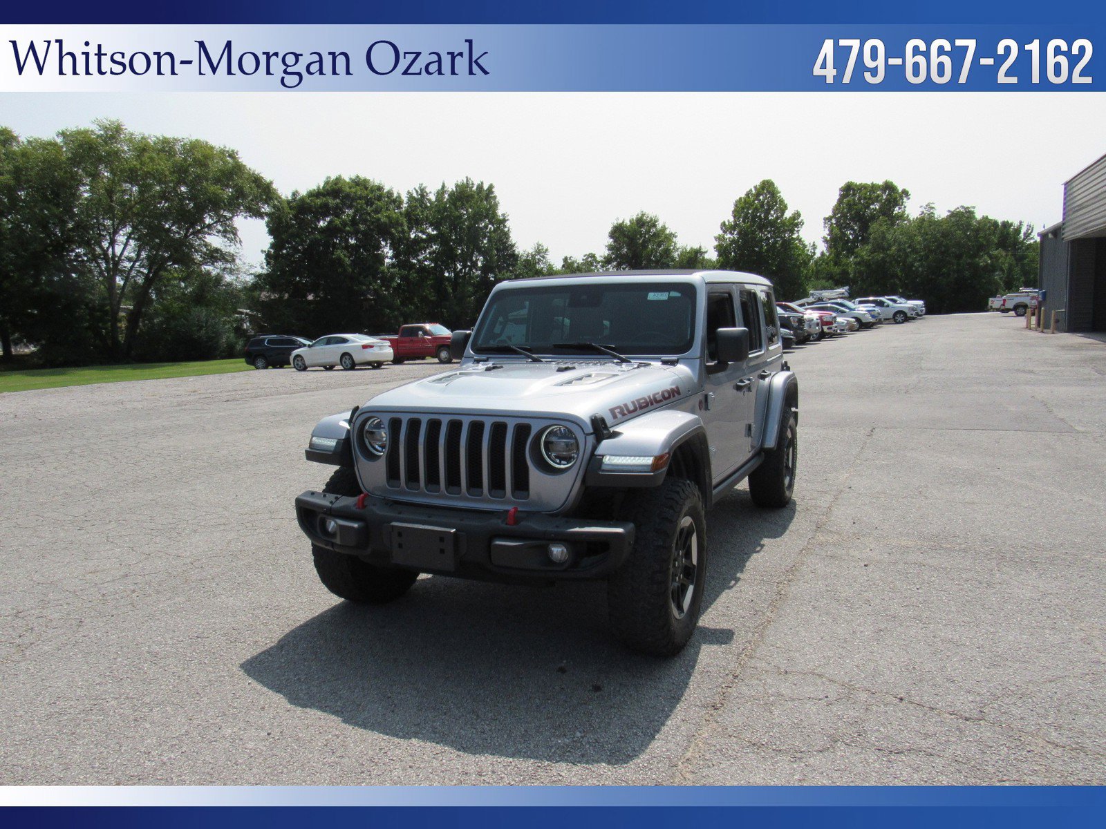 Used 2020 Jeep Wrangler Unlimited Rubicon with VIN 1C4HJXFG5LW344311 for sale in Ozark, AR