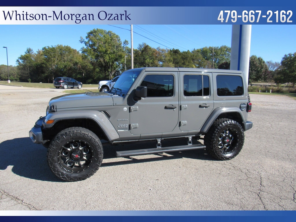 Used 2018 Jeep Wrangler Unlimited Sahara Sahara 4x4
