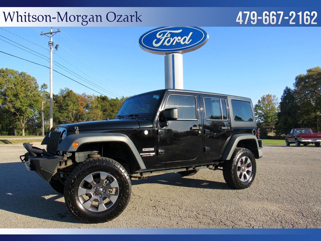 Used 2018 Jeep Wrangler JK Unlimited Sport Sport 4x4