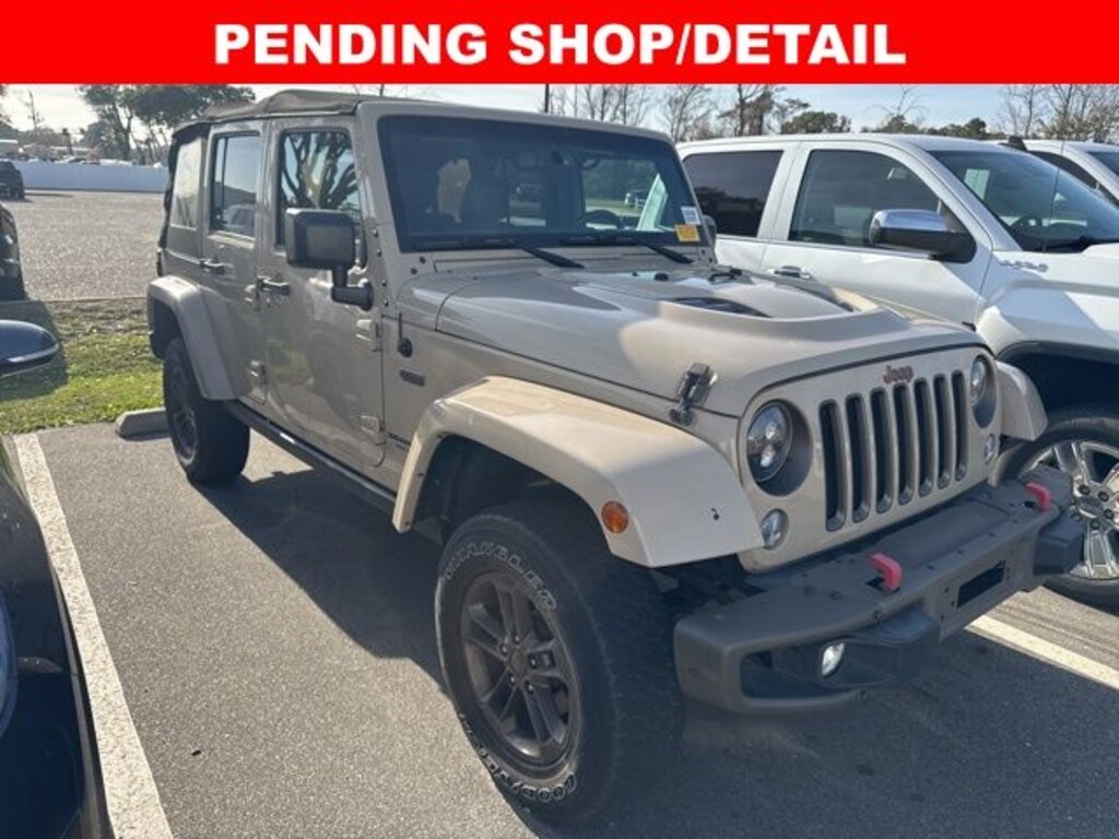Used 2016 Jeep Wrangler JK Unlimited Sahara 4x4 SUV