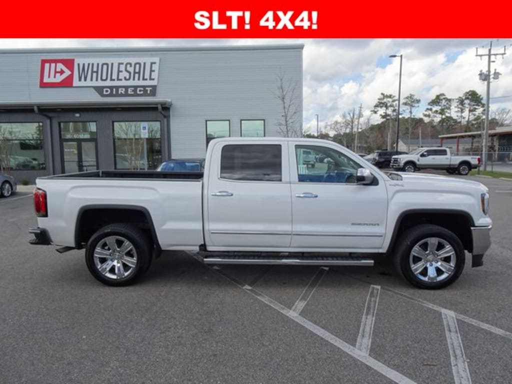 Used 2018 GMC Sierra 1500 SLT Truck Crew Cab