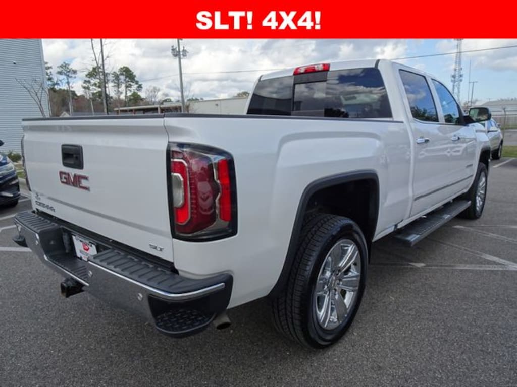 Used 2018 GMC Sierra 1500 SLT Truck Crew Cab