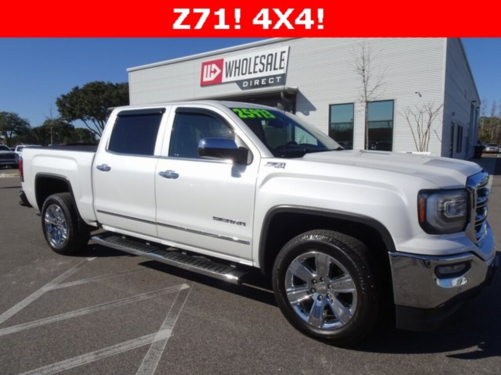 Used 2018 GMC Sierra 1500 SLT Truck Crew Cab