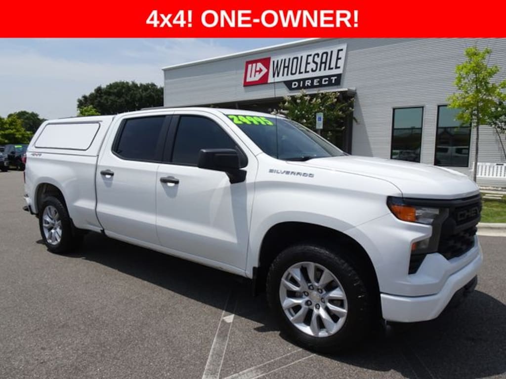 Used 2022 Chevrolet Silverado 1500 Custom Truck Crew Cab