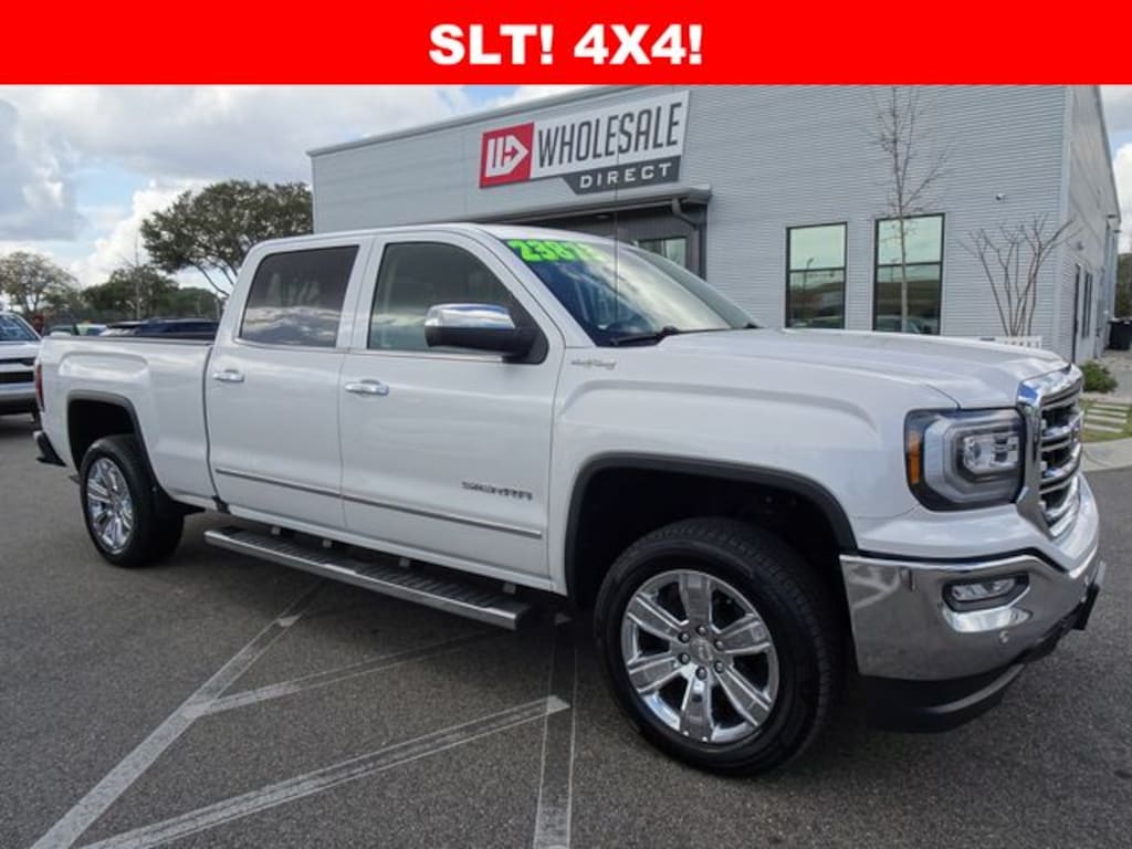 Used 2018 GMC Sierra 1500 SLT Truck Crew Cab