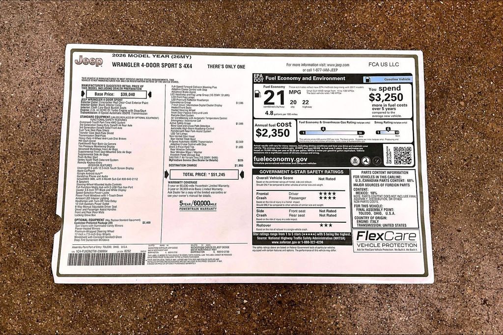 2026 Jeep Wrangler 4-Door Sport S - Photo 16