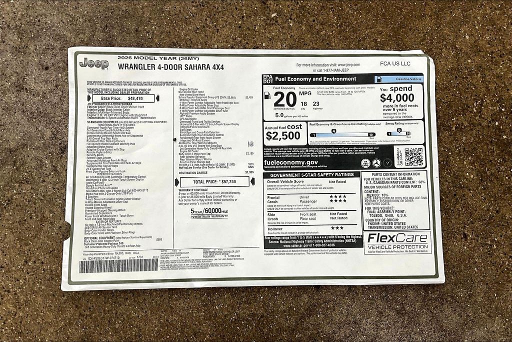 2026 Jeep Wrangler 4-Door Sahara - Photo 16