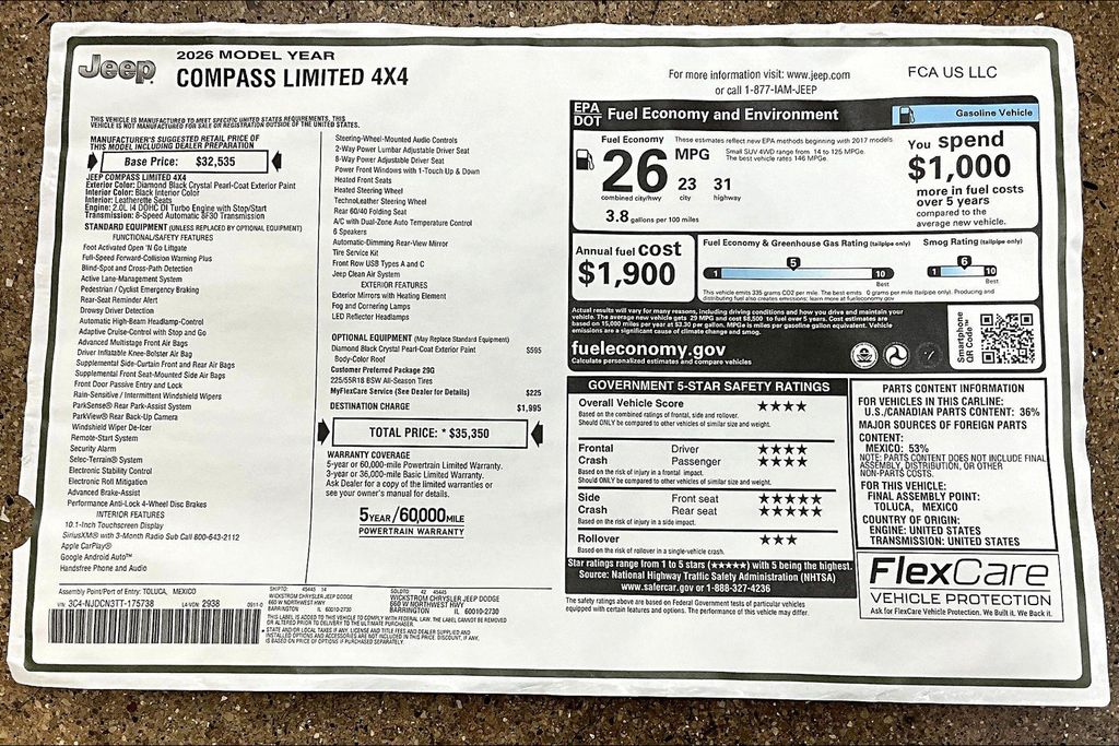 2026 Jeep Compass Limited - Photo 16