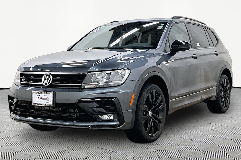 Used 2021 Volkswagen Tiguan 2.0T SE R-Line Black SUV