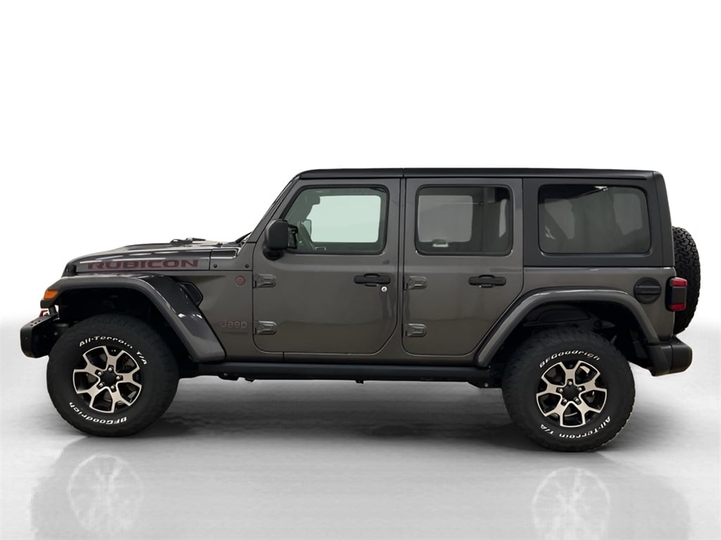 Used 2020 Jeep Wrangler Unlimited Rubicon with VIN 1C4HJXFN3LW123739 for sale in Barrington, IL