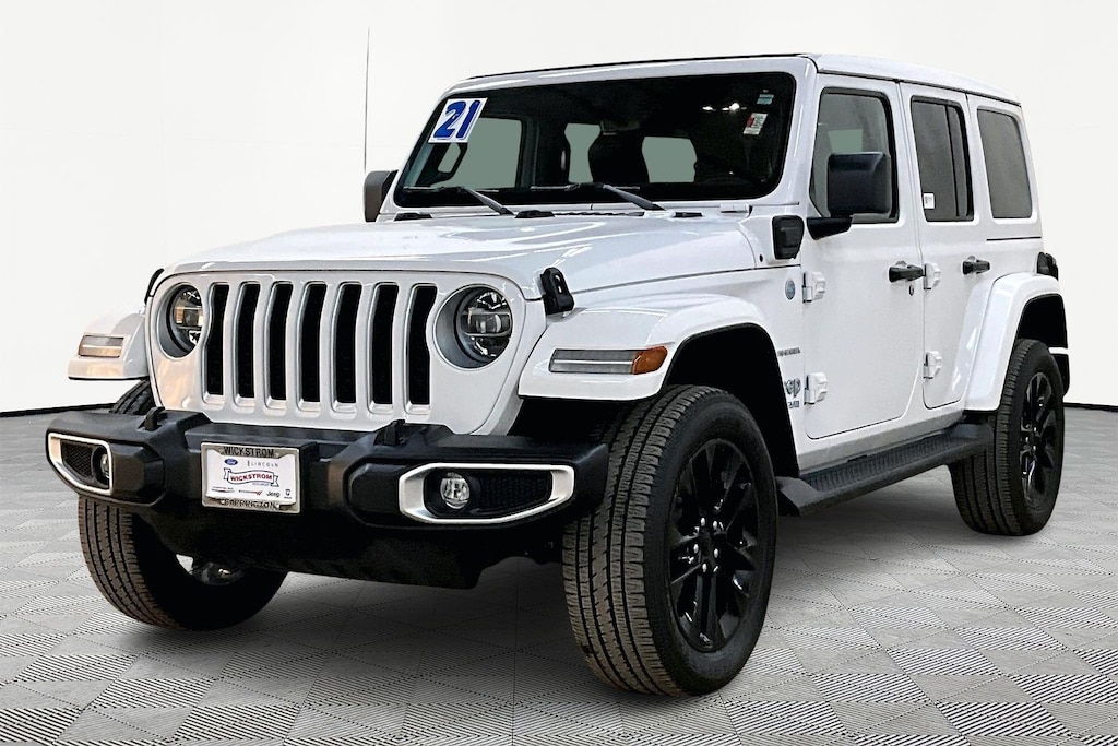 Used 2021 Jeep Wrangler Unlimited Sahara 4xe SUV