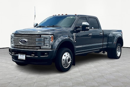 Used 2018 Ford F-450SD Platinum Truck Crew Cab Barrington Illinois