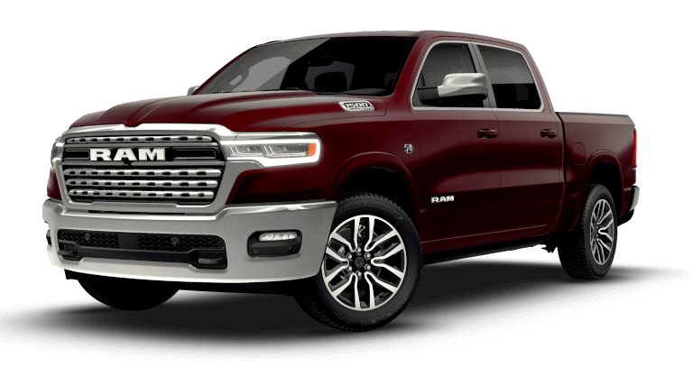2026 Ram 1500 Limited Longhorn Exterior - Delmonico Red