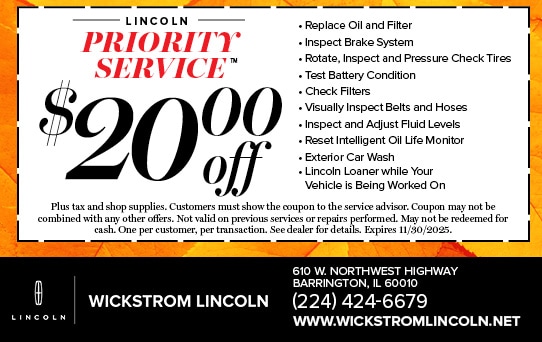 $20 Off Priority Service