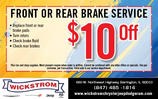 Front or Rear Brake Service