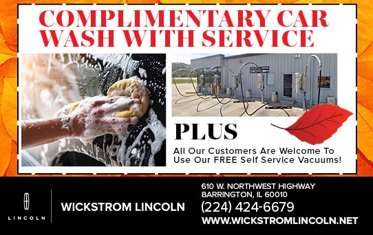 Complimentary Car Wash w/ Service