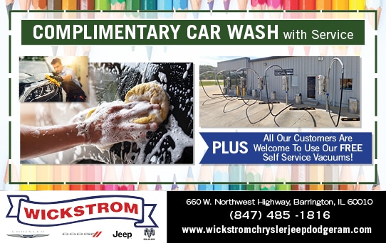 Complimentary Car Wash