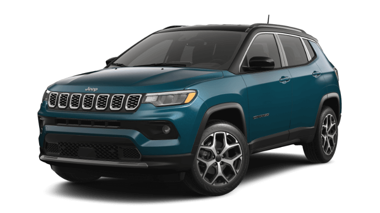 2026 Jeep Compass Limited Exterior - Fathom Blue Pearl And Black