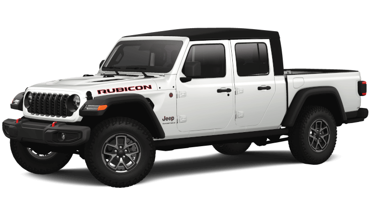 2025 Jeep Gladiator Rubicon Exterior - Bright White
