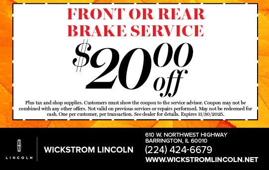 Front or Rear Brake Service